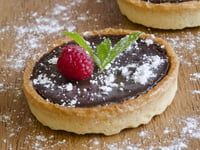 Photo de la Recette: Tartelettes Chocolat et Framboise