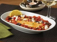 Photo de la Recette: Tilapia avec Tomates et Feta