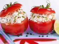 Photo de la Recette: Tomates Farcies au Crabe