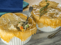 Photo de la Recette: Tourte au Poulet Facile