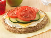 Photo de la Recette: Pita Pizza aux Légumes