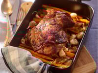 Photo de la Recette: Agneau Fondant à L'ail Confit