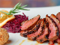 Photo de la Recette: Aiguillettes de Canard Caramélisées au Balsamique
