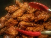 Photo de la Recette: Ailes de Poulet Dakgangjeong 닭강정: « Chicken Wings » Façon Coréenne