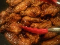 Photo de la Recette: Ailes de Poulet Dakgangjeong