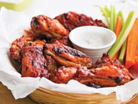 Photo de la Recette: Ailes et Pilons de Poulet Sauce Barbecue à L'érable