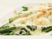 Photo de la Recette: Asperges Gratinées