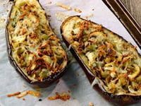 Photo de la Recette: Aubergine Farcie à L'italienne