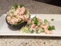 Photo de la Recette: AVOCAT FARCI AUX CREVETTES