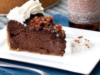 Photo de la Recette: Bacon Stout Chocolat Gâteau au Fromage