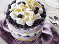 Photo de la Recette: Bagatelle à la Mûre, Ricotta et Vanille