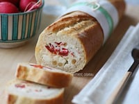 Photo de la Recette: Baguette Farcie au Roquefort