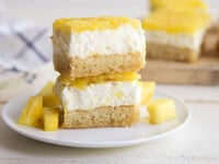 Photo de la Recette: Barres au Fromage à la Crème et à L’ananas