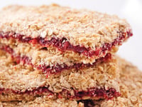 Photo de la Recette: Barres Croustillantes Fraises-Framboises