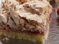 Photo de la Recette: Barres de Meringue aux Framboises