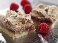 Photo de la Recette: Barres de Meringue aux Framboises