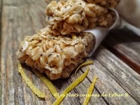 Photo de la Recette: Barres Granola au Citron et aux Graines de Pavot