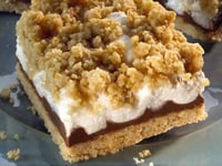 Photo de la Recette: Barres Sandwich aux Biscuits Smores de Hersheys