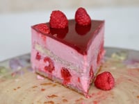 Photo de la Recette: Bavarois aux Framboises Sans Gluten