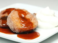 Photo de la Recette: Beignets au Caramel Beurre Salé