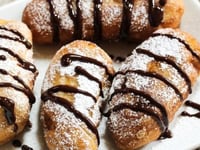 Photo de la Recette: Beignets Banane-chocolat