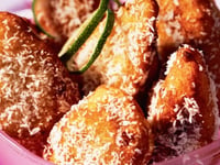 Photo de la Recette: Beignets de Banane à la Noix de Coco