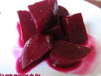Photo de la Recette: BETTERAVES MARINÉES
