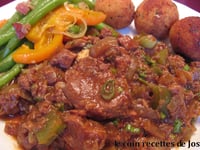 Photo de la Recette: BIFTECK À LA CAJUN (MIJOTEUSE)