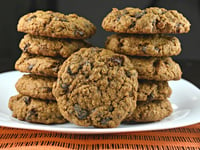 Photo de la Recette: Biscuits à la Mélasse, Avoine, Chocolat et Raisin