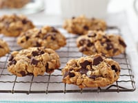 Photo de la Recette: Biscuits à L'avoine, au Beurre D'arachide et au Chocolat