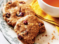 Photo de la Recette: Biscuits à L’avoine, aux Dattes et aux Canneberges sans Lactose