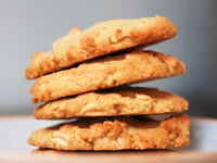 Photo de la Recette: Biscuits à L'avoine et au Beurre D'arachide