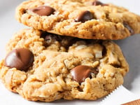 Photo de la Recette: Biscuits à L'avoine et aux Pépites de Chocolat