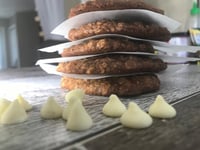 Photo de la Recette: Biscuits à L’avoine et Pépites de Chocolat Blanc