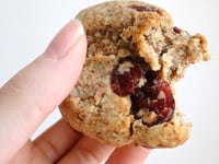 Photo de la Recette: Biscuits Amandes Cranberries