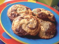 Photo de la Recette: Biscuits au Gruau Marbrés aux Brisures de Chocolat