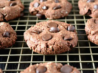 Photo de la Recette: Biscuits au Sarrasin Double-Chocolat