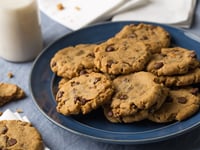 Photo de la Recette: Biscuits aux Pépites de Chocolat Noir et Figues