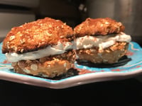 Photo de la Recette: Biscuits à L'Avoine et Glaçage au Fromage à la Crème
