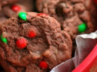 Photo de la Recette: Biscuits de Noël au Pudding au Chocolat