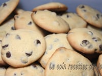 Photo de la Recette: BISCUITS DÉCADENTS AUX PÉPITES DE CHOCOLAT