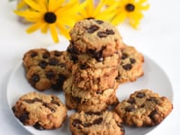 Photo de la Recette: Biscuits Protéinés aux Pépites de Chocolat Keto / Cétogène