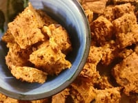 Photo de la Recette: BISCUITS VEGANS POUR CHIENS