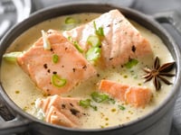 Photo de la Recette: Blanquette de Saumon Vanille Anis Étoilée