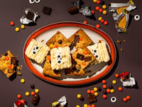 Photo de la Recette: Blondies au Chocolat d’Halloween