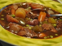 Photo de la Recette: Boeuf aux Légumes à la Mijoteuse