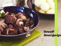 Photo de la Recette: Bœuf Bourguignon Rapide (cocotte minute)