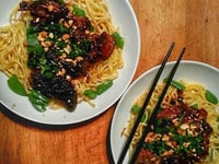 Photo de la Recette: Boeuf Braisé Érable & Tamari