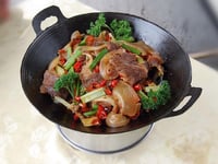 Photo de la Recette: Boeuf Frit en Papillote