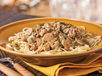 Photo de la Recette: Boeuf Haché Stroganoff